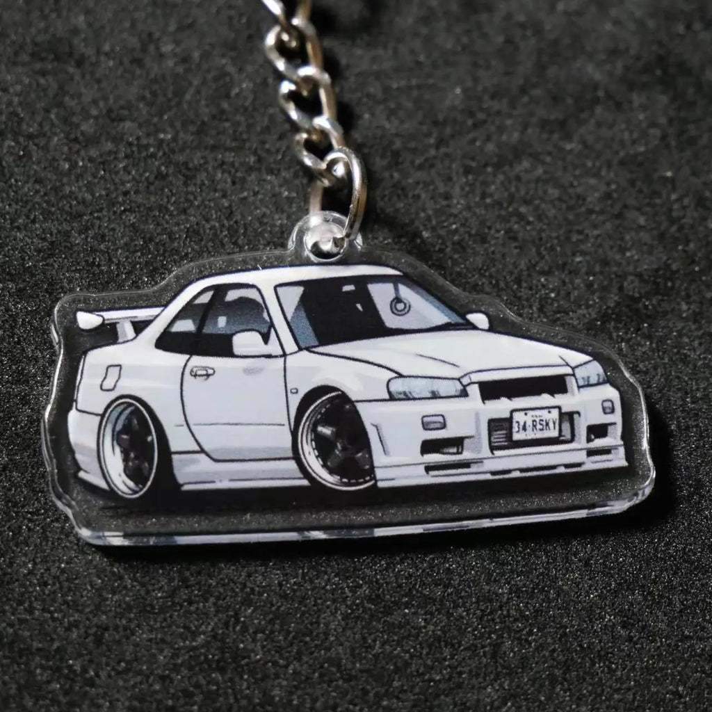 JDM Cartoon Acrylic Keychain