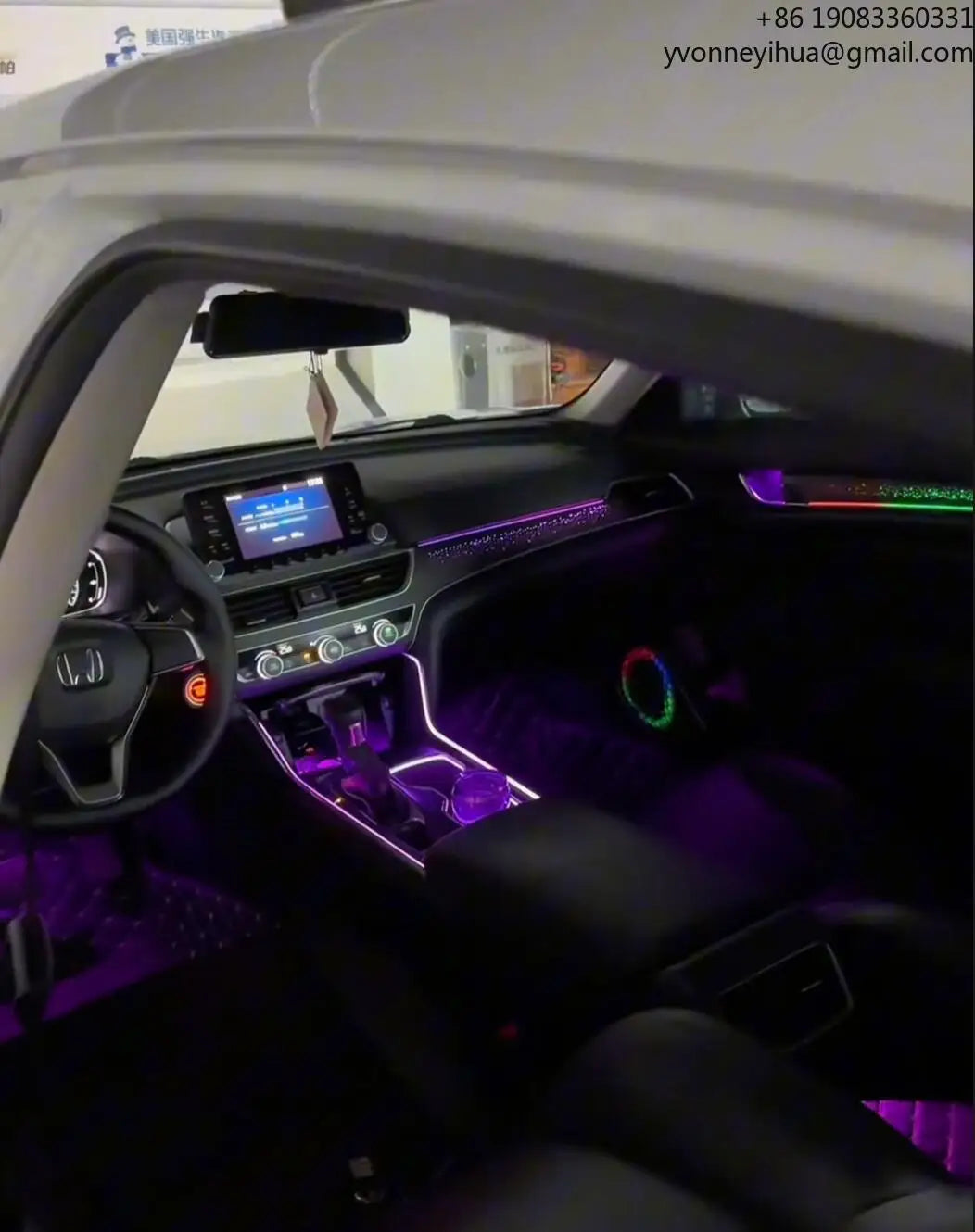 Star Dynamic Colorful Ambient Light For Honda Accord 10th Gen 2018 - 2020