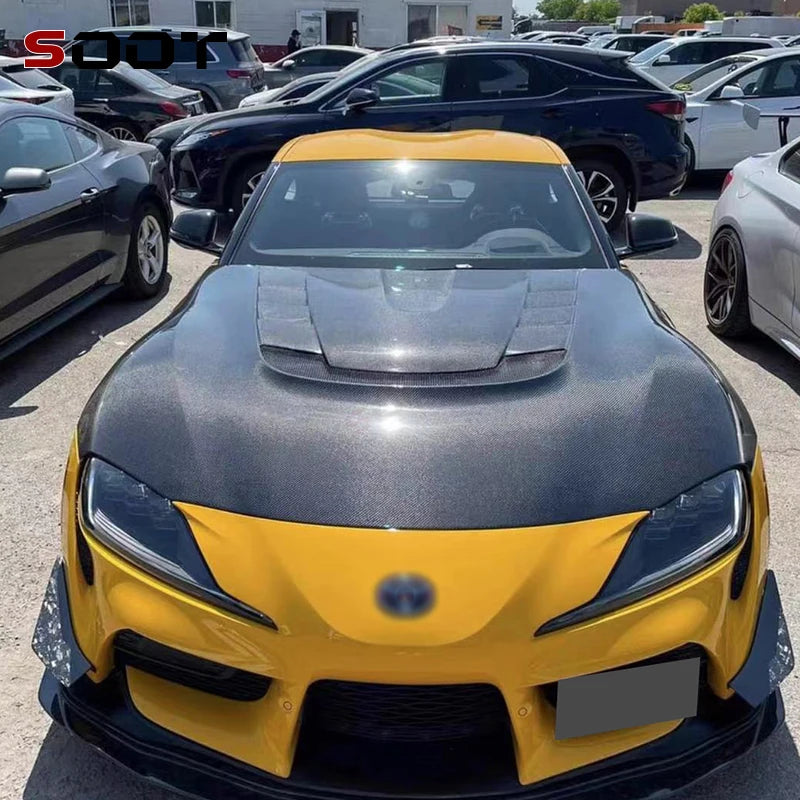 Toyota Supra A90 A91 MK5 2019+ Carbon Fiber Hood
