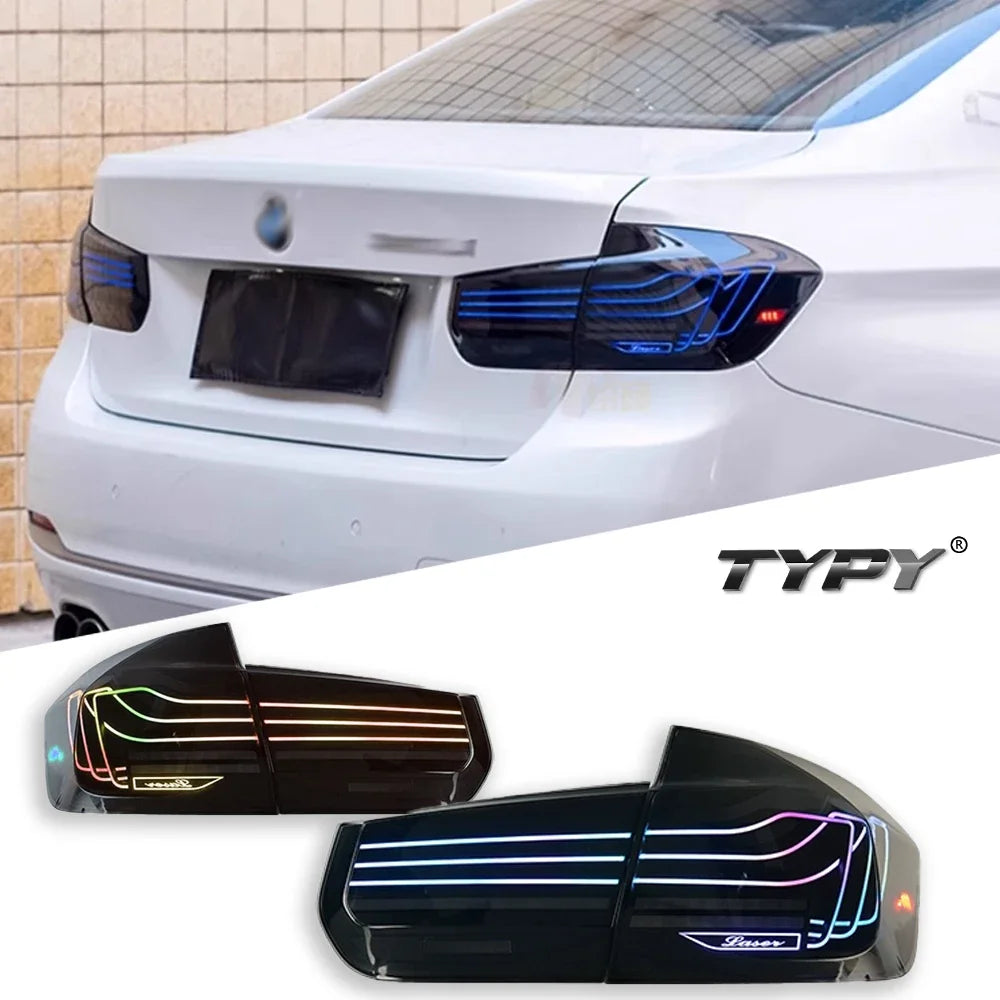 LED Tail Lamp For BMW 3 Series F30 F35 RGB Taillight 2013-2018