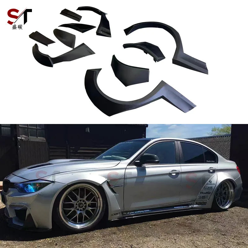 BMW 3 Series F30 F35 LB FRP Wide Body Kit