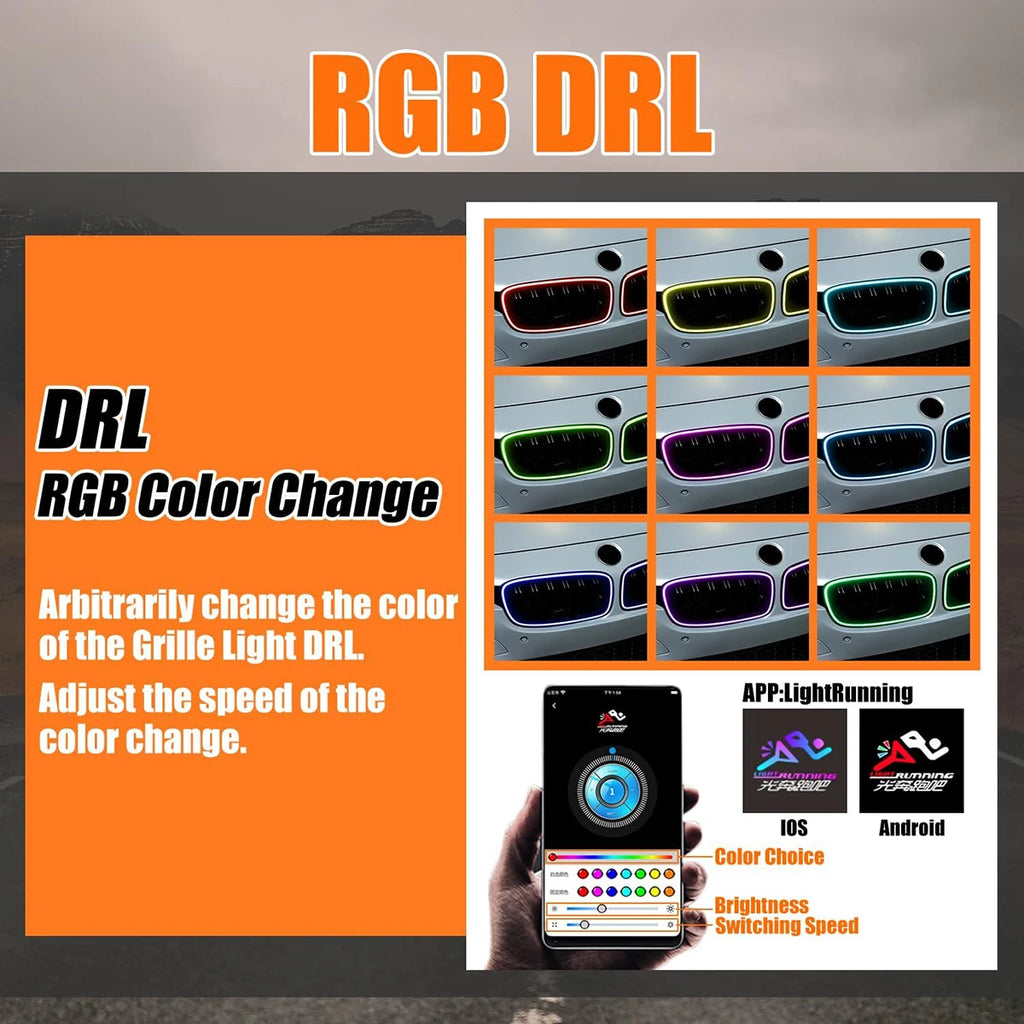 LED Grille For BMW 3 Series F30 F31 2012-2018