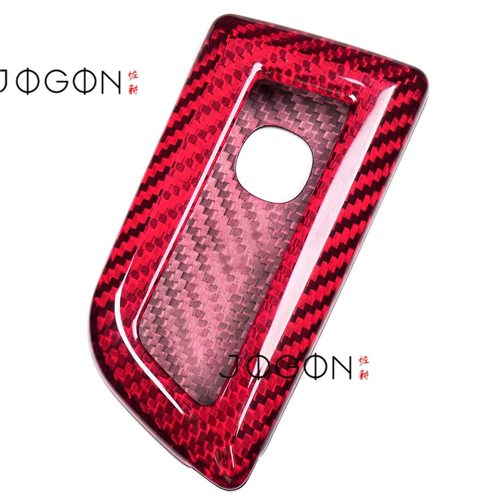 Carbon Fiber 5-Button Remote Key Fob Car Key Case Shell Cover Trim For Acura MDX RDX TLX Integra Type-S A-Spec 2023 2024 2025