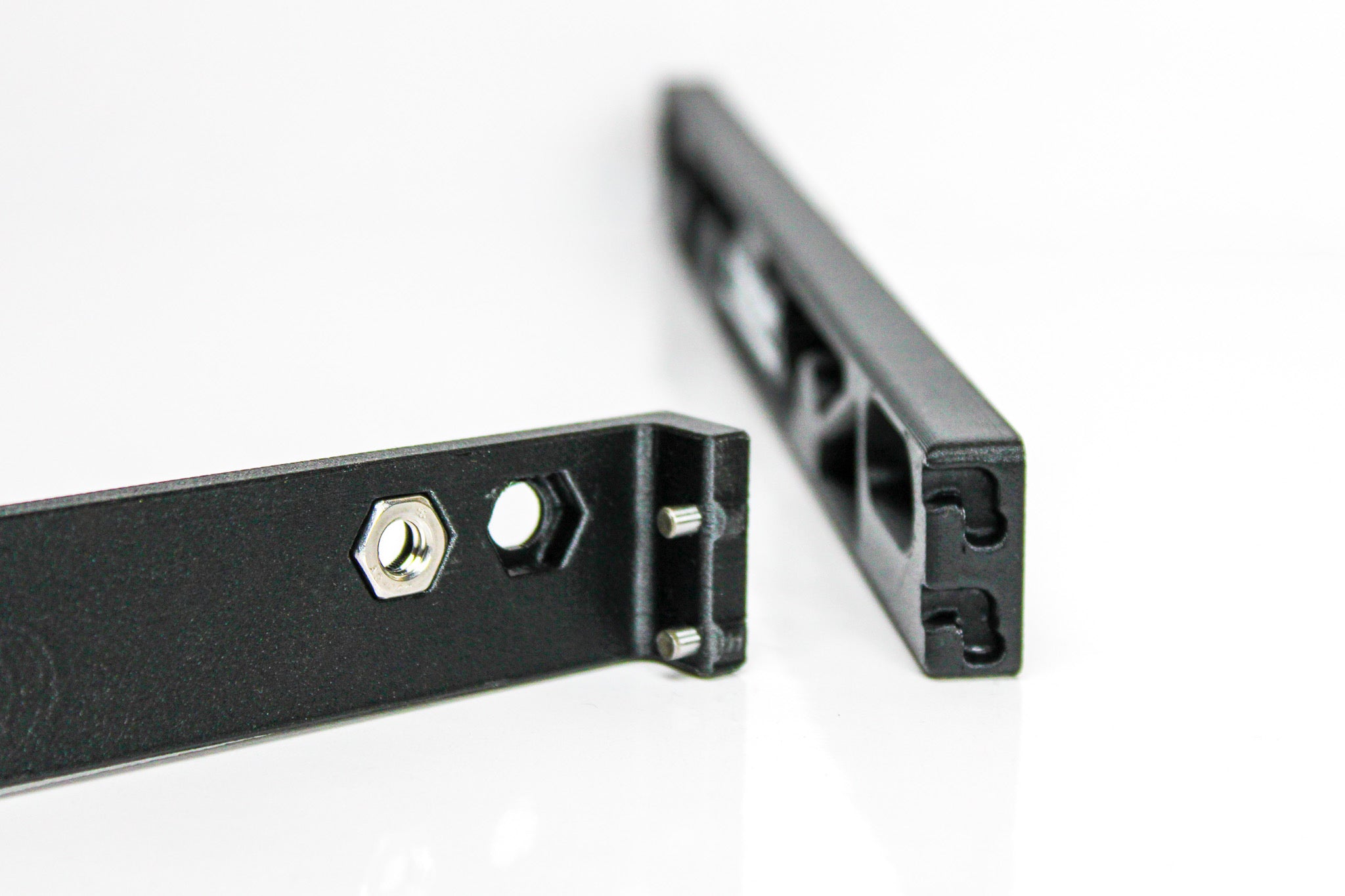 Universal License Plate Quick Release - Carbon Reinforced Plastic