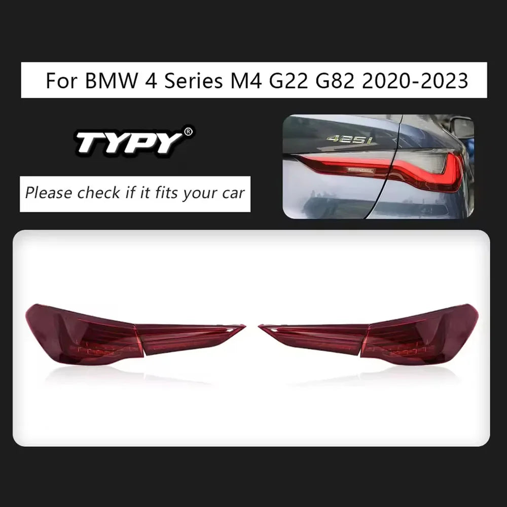 BMW 4 Series M4 G22 RGB Taillights 2020-2023