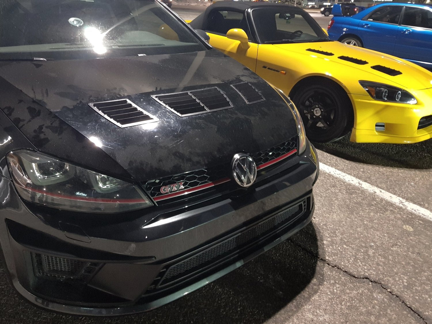 MK7 Golf GTI/R Hood Vent and Fender Vent Combo
