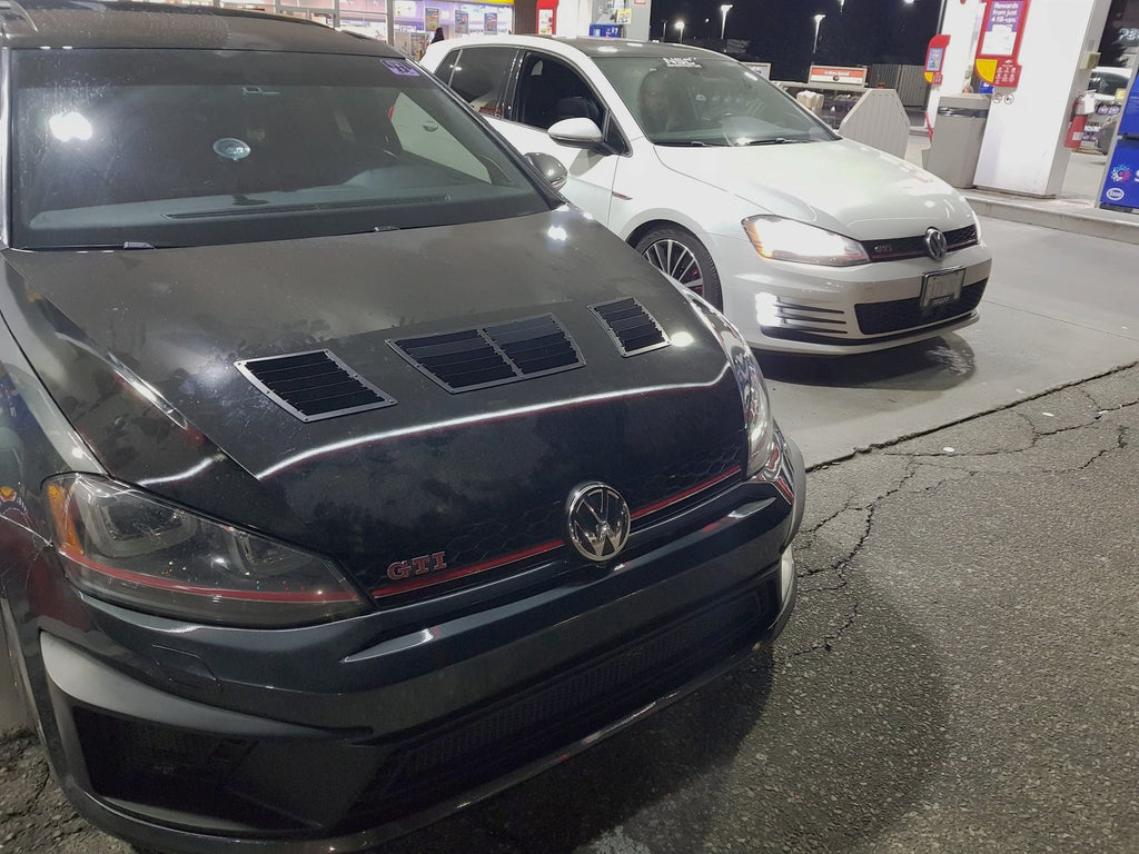 MK7 Golf GTI/R Hood Vent and Fender Vent Combo