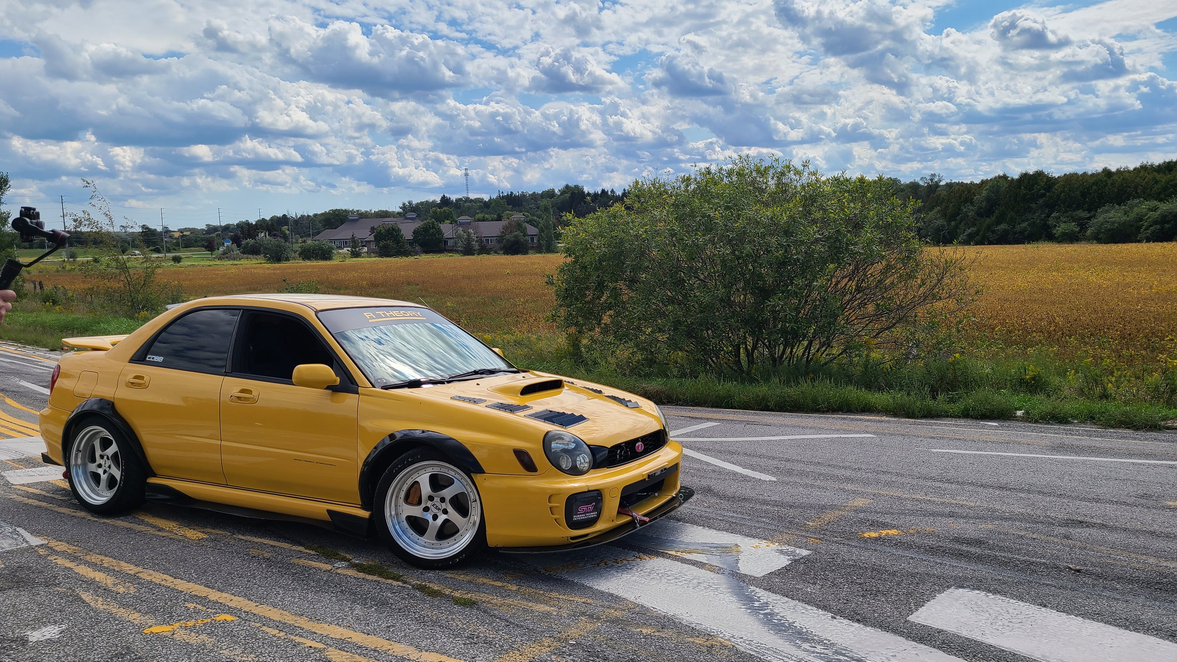 Bug Eye Impreza Hood Vents