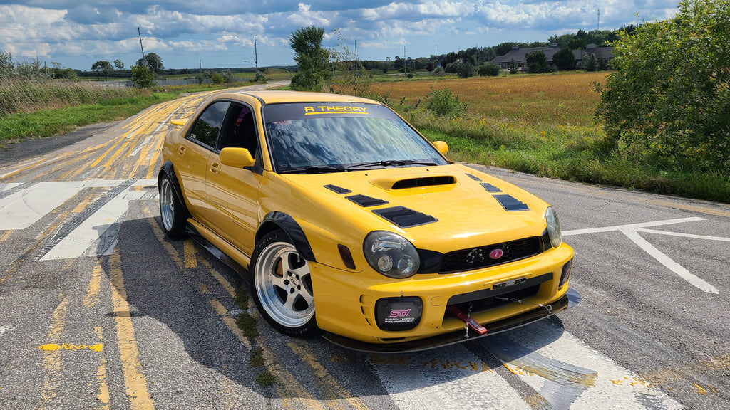 Bug Eye Impreza Hood Vents
