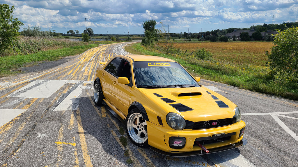 Bug Eye Impreza Hood Vents