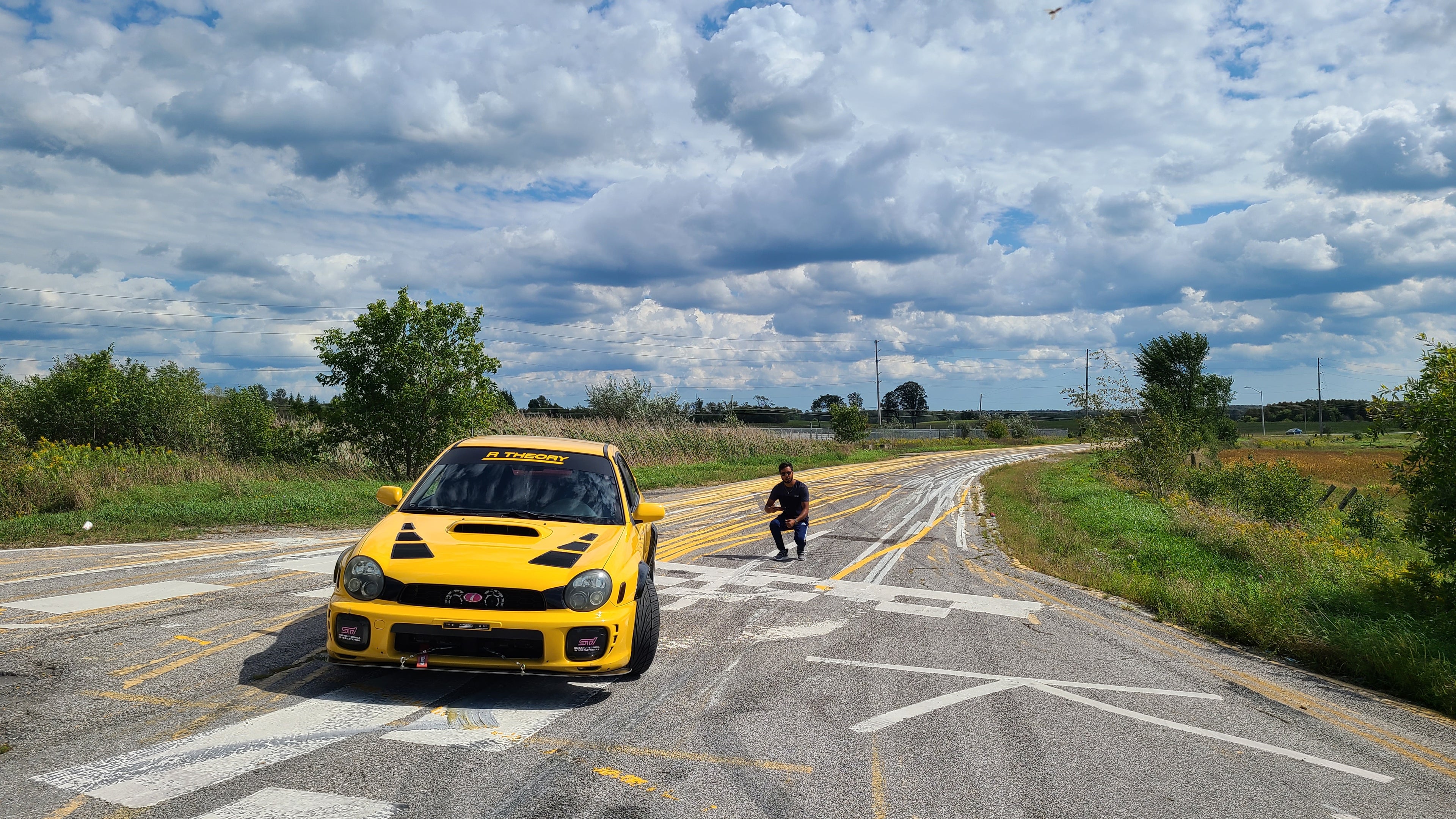 Bug Eye Impreza Hood Vents