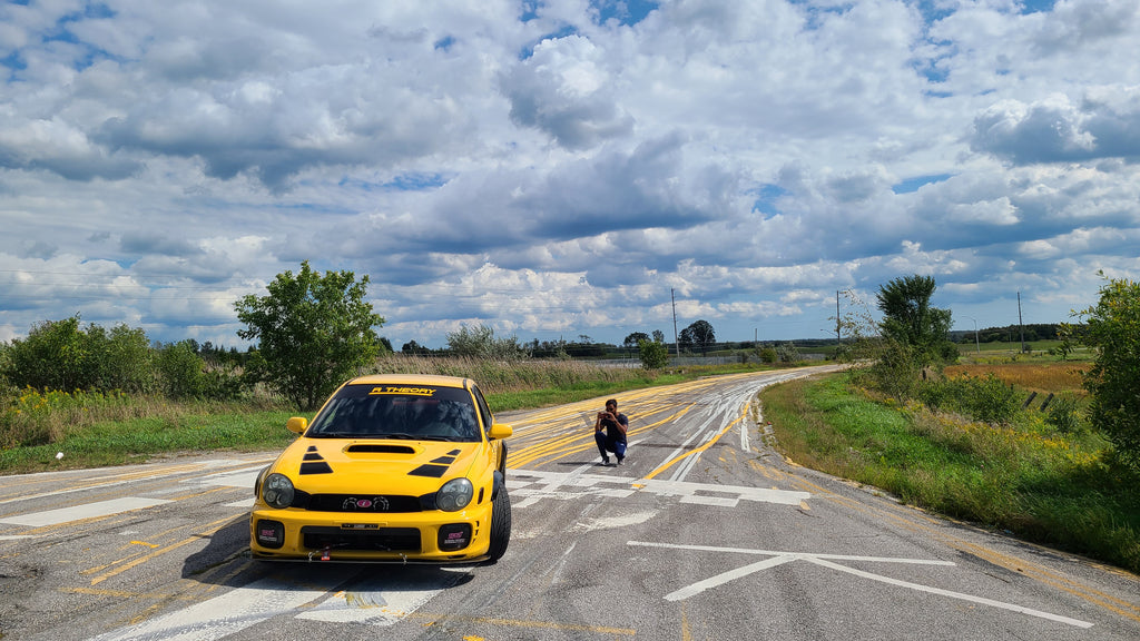 Bug Eye Impreza Hood Vents