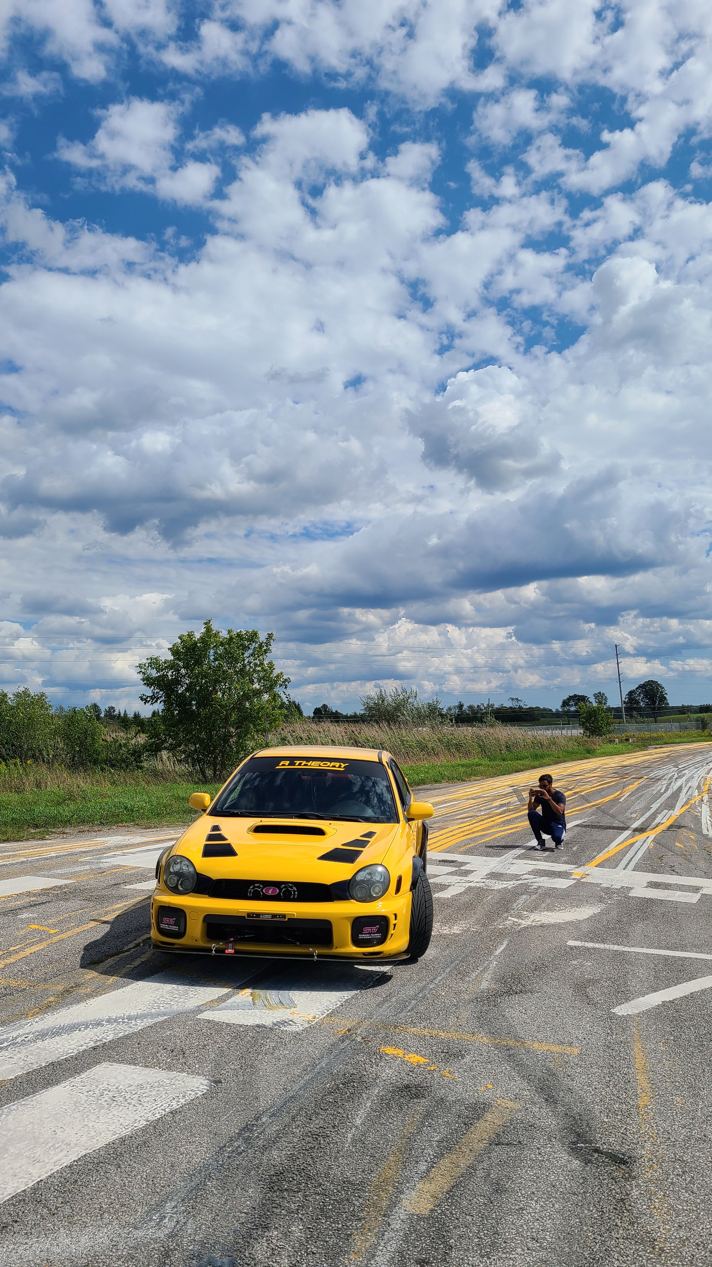 Bug Eye Impreza Hood Vents