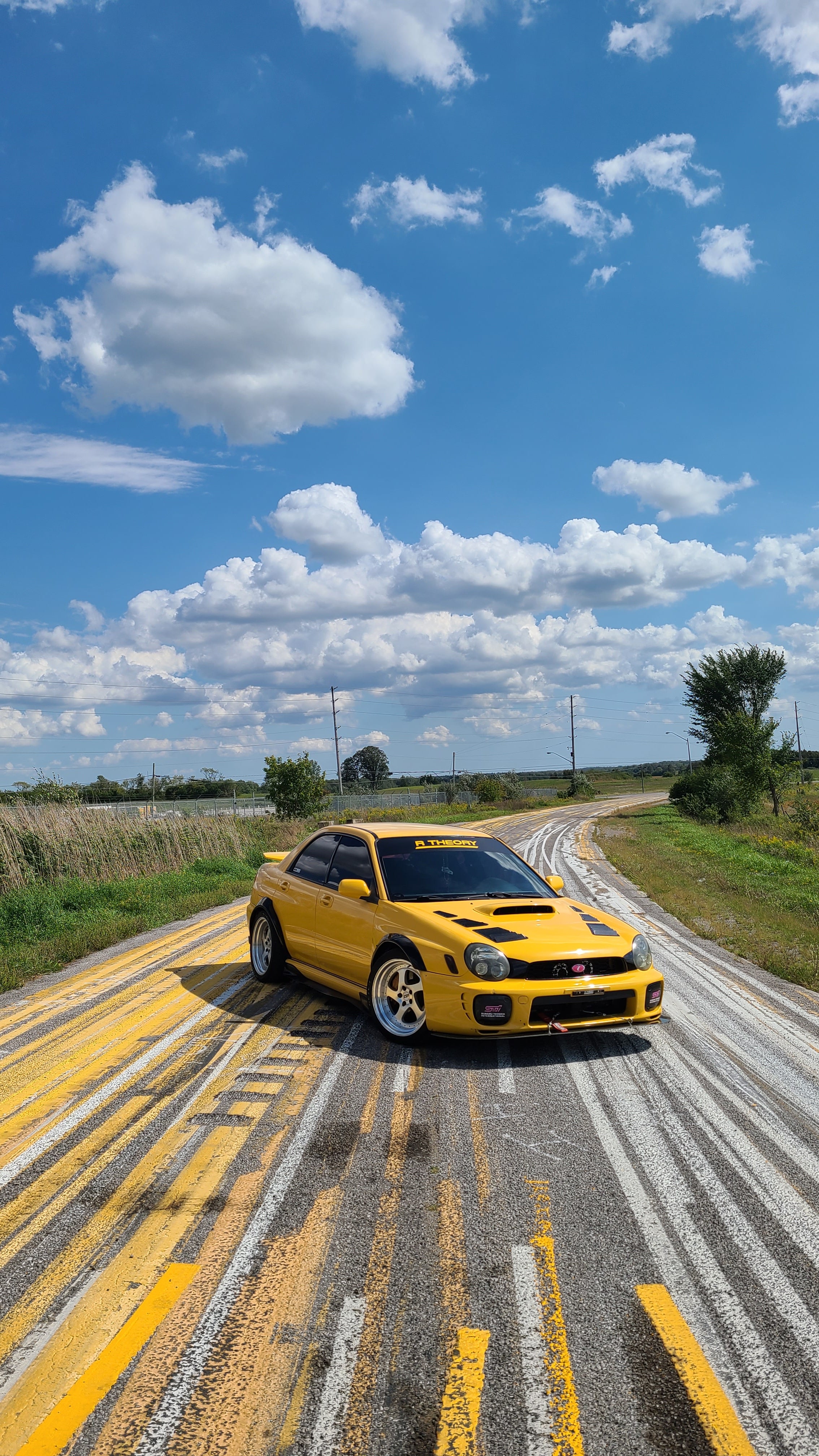 Bug Eye Impreza Hood Vents