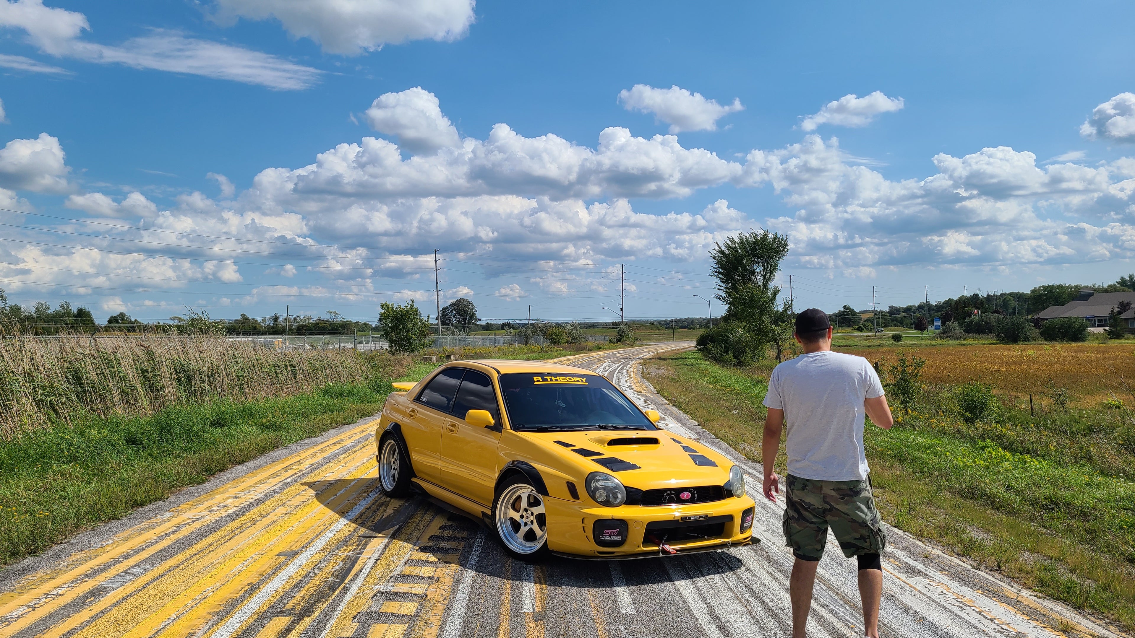 Bug Eye Impreza Hood Vents