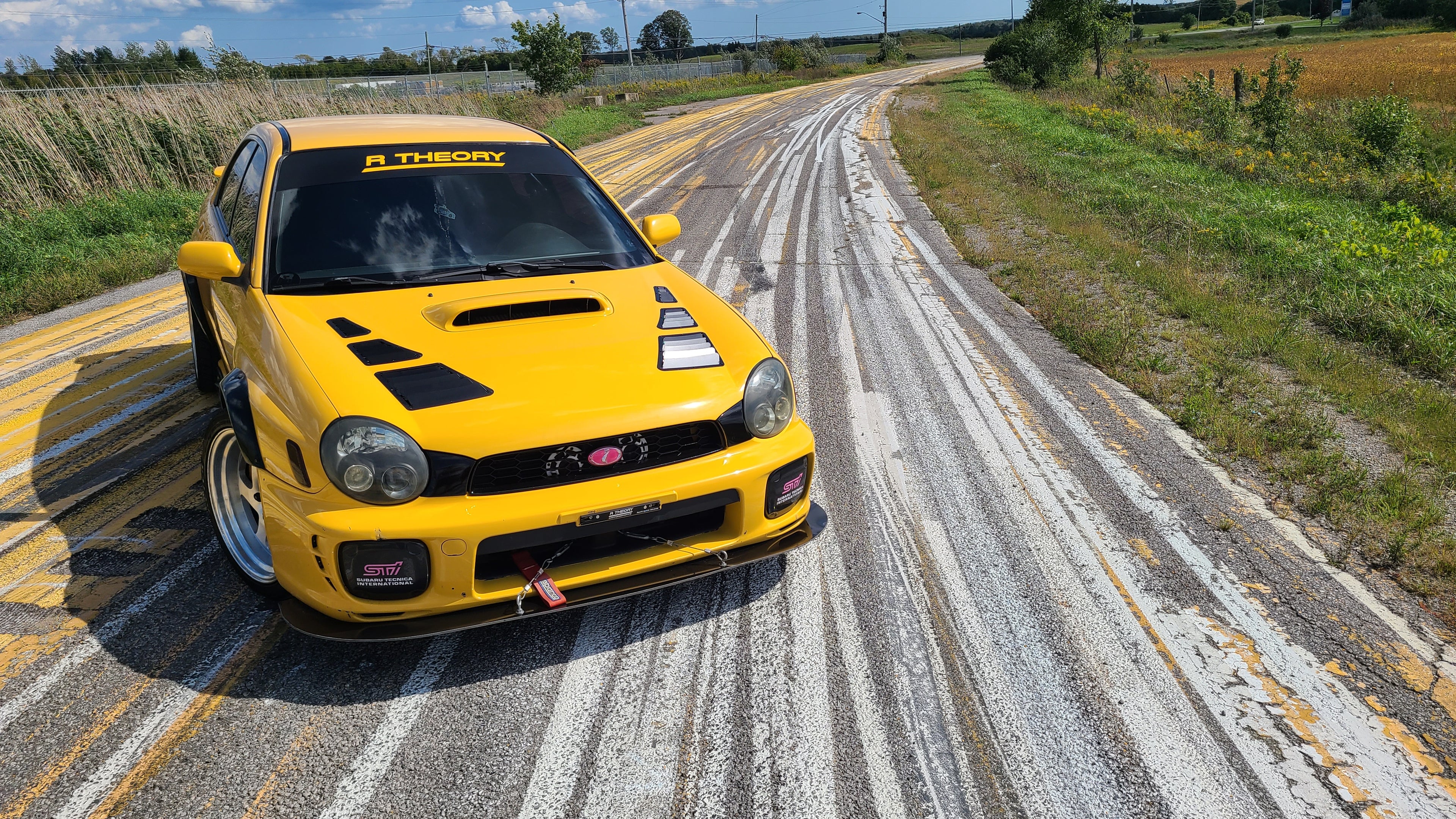 Bug Eye Impreza Hood Vents