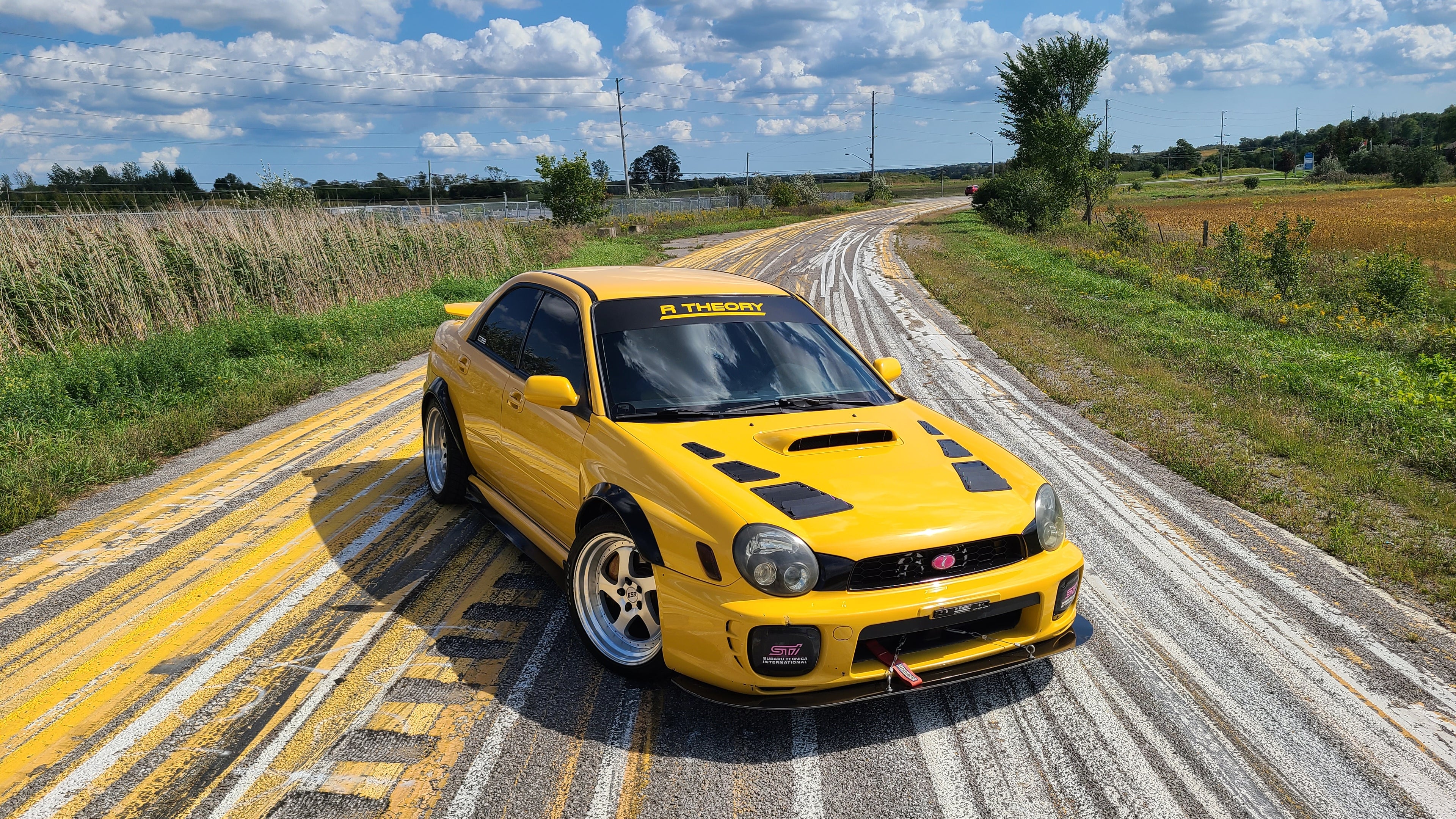 Bug Eye Impreza Hood Vents