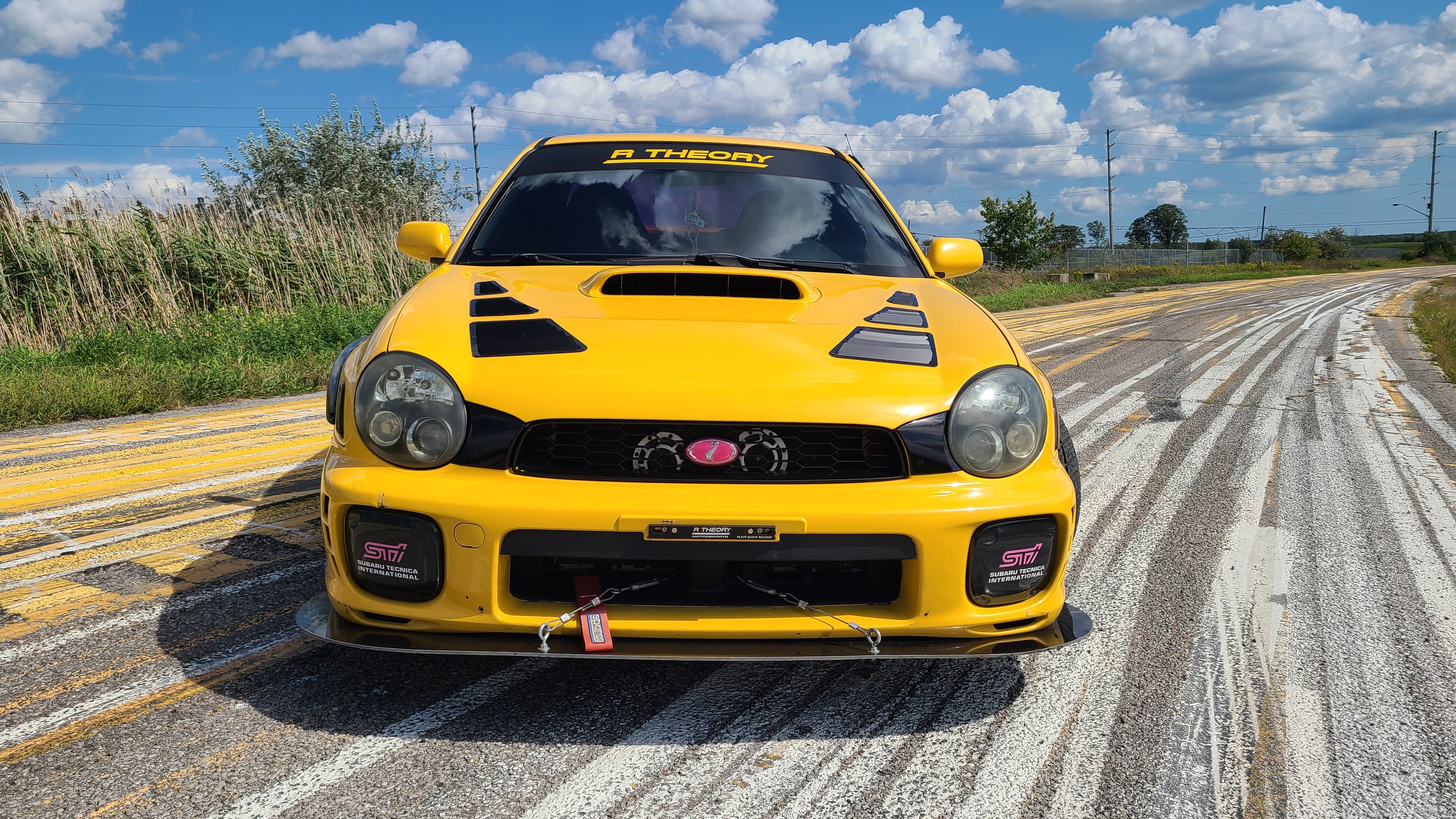 Bug Eye Impreza Hood Vents