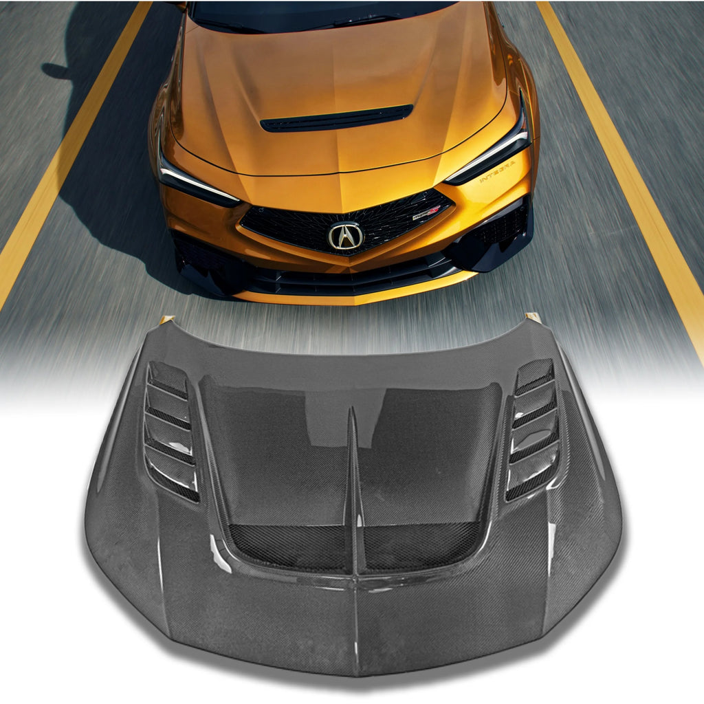 INTEGRA TYPE S DE5 CARBON FIBER V Type HOOD