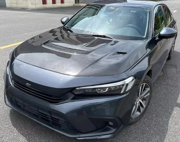 VARIS Style Carbon Fiber Hood Honda Civic 11TH Gen