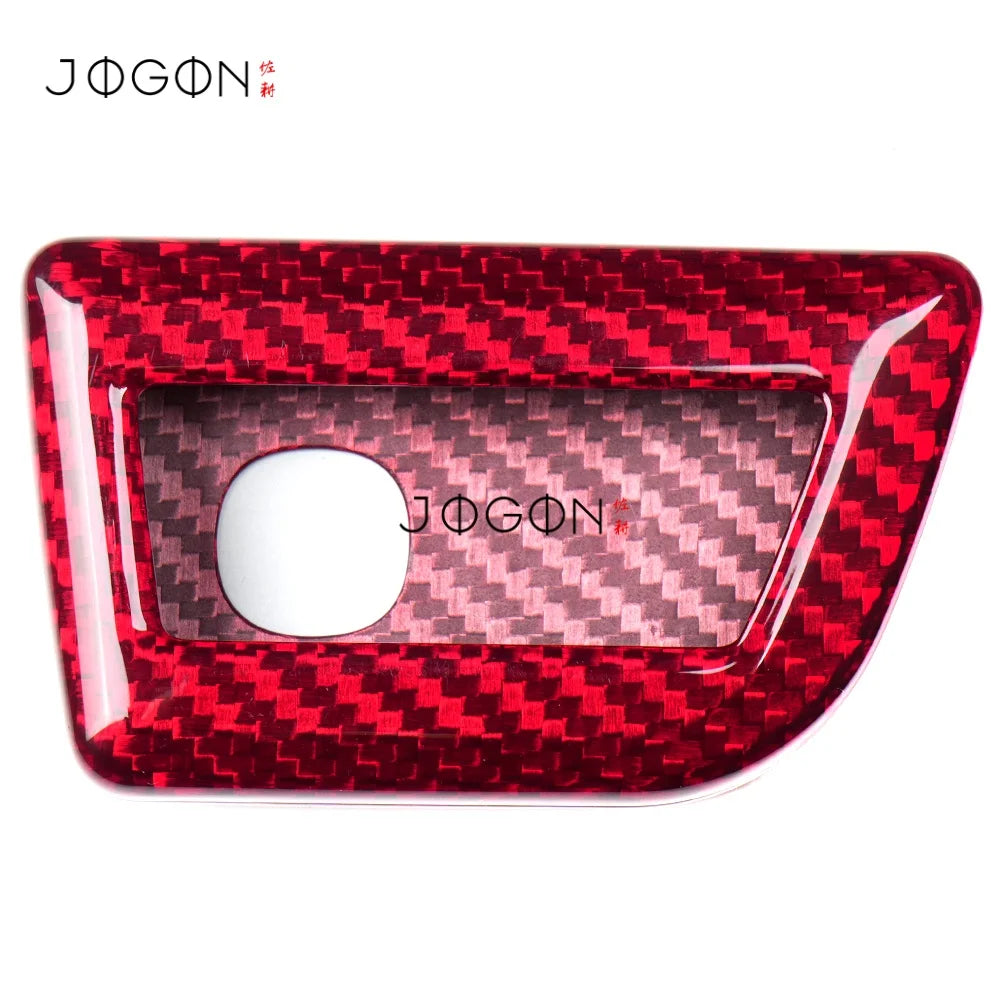 Carbon Fiber 4-Button Remote Key Fob Car Key Case Shell Cover Trim For Acura Integra DE5 Type S DE4 A-Spec 2023 2024 2025