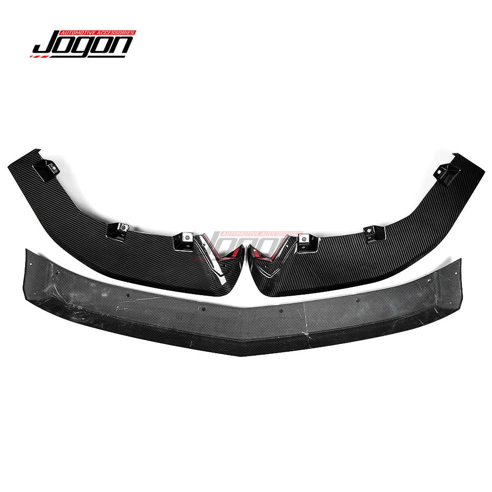 For Acura Integra Type S 2023 2024 2025 Carbon Fiber Exterior Car Front Bumper Lip Spiltters Protector Cover Trim Accessories