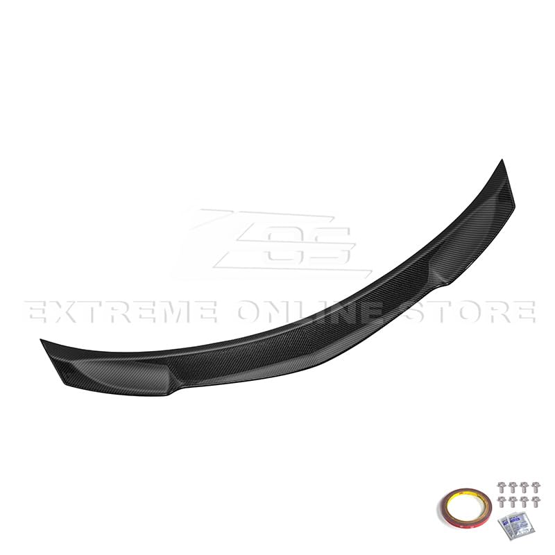 2023-Present Acura Integra Models | Extended Carbon Fiber Package Rear Trunk Lid Wing Spoiler (Carbon Fiber)