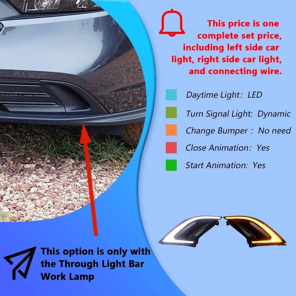 Sequential Fog lights For Honda Accord 11th Generation
