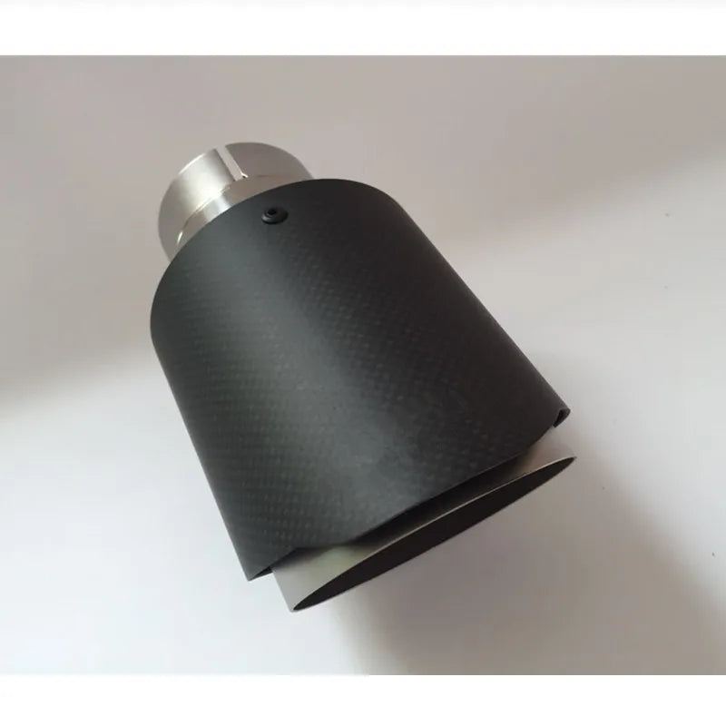 Matte Carbon Fiber Universal Exhaust Tip