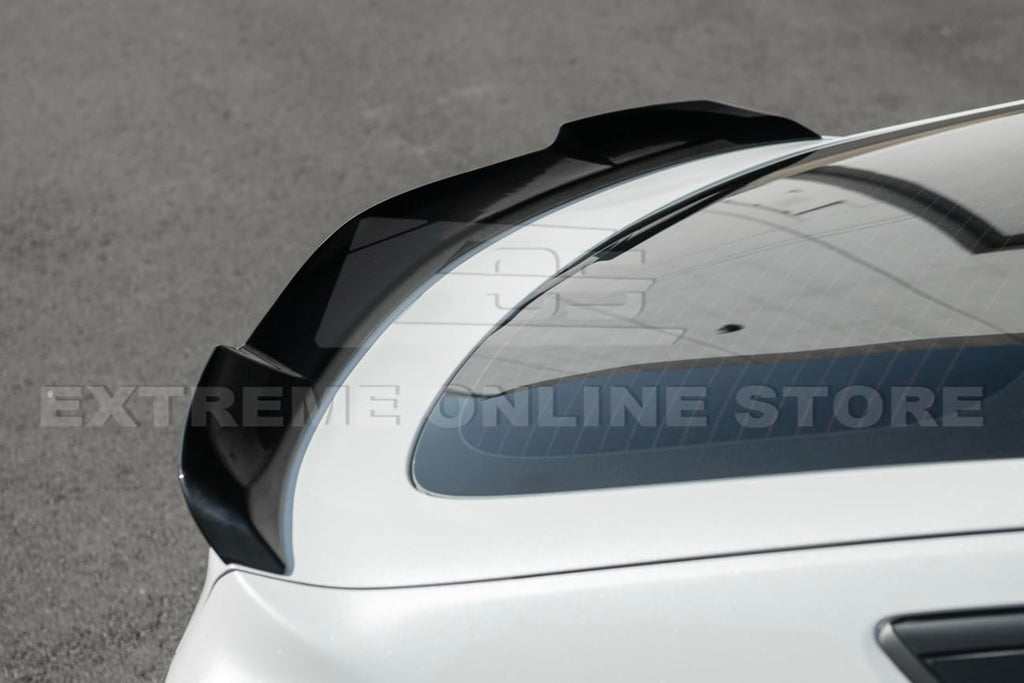 2023-Present Acura Integra Models | Extended Carbon Fiber Package Rear Trunk Lid Wing Spoiler (Carbon Fiber)