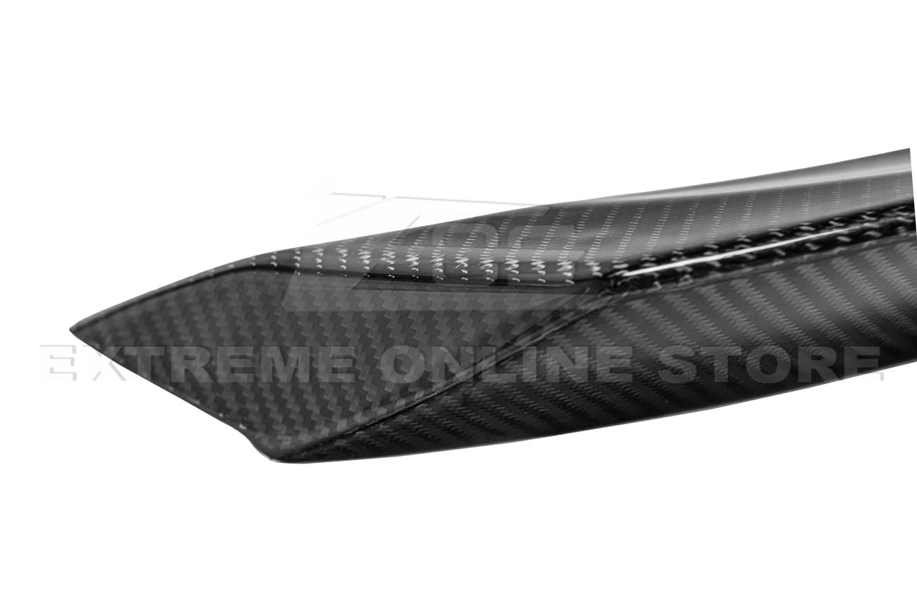 2023-Present Acura Integra Models | Extended Carbon Fiber Package Rear Trunk Lid Wing Spoiler (Carbon Fiber)