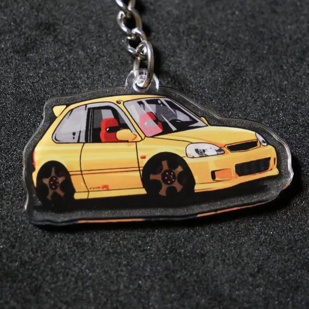 JDM Cartoon Acrylic Keychain