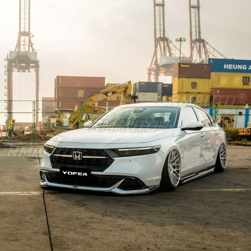 Honda Accord 11th Gen 2023 Car Bumper Diffuser Body Kit Glossy Black TYPER Style Car Bumper Spoiler Car Accessories