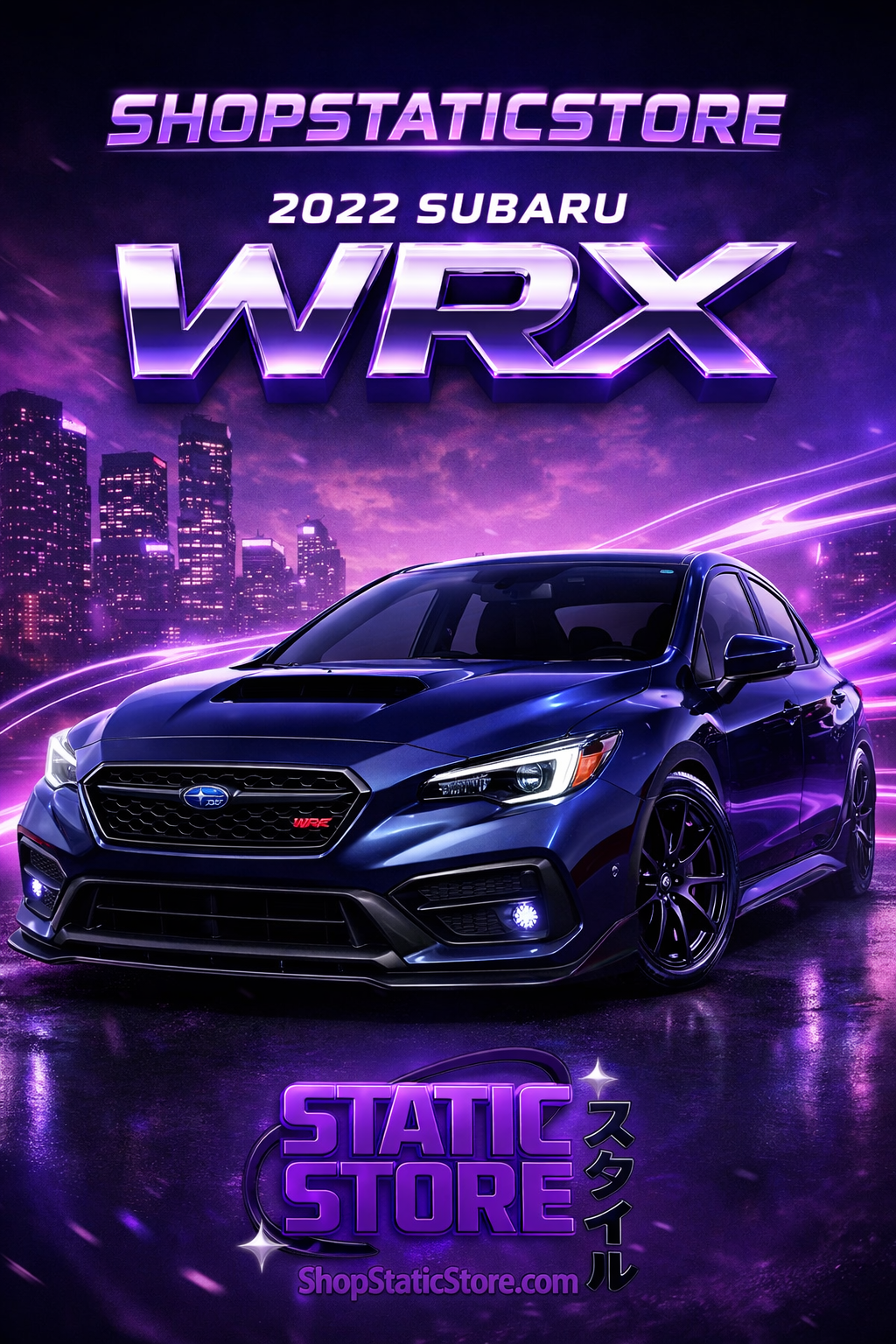 2022-2025 Subaru WRX VB Valve Controlled Exhaust