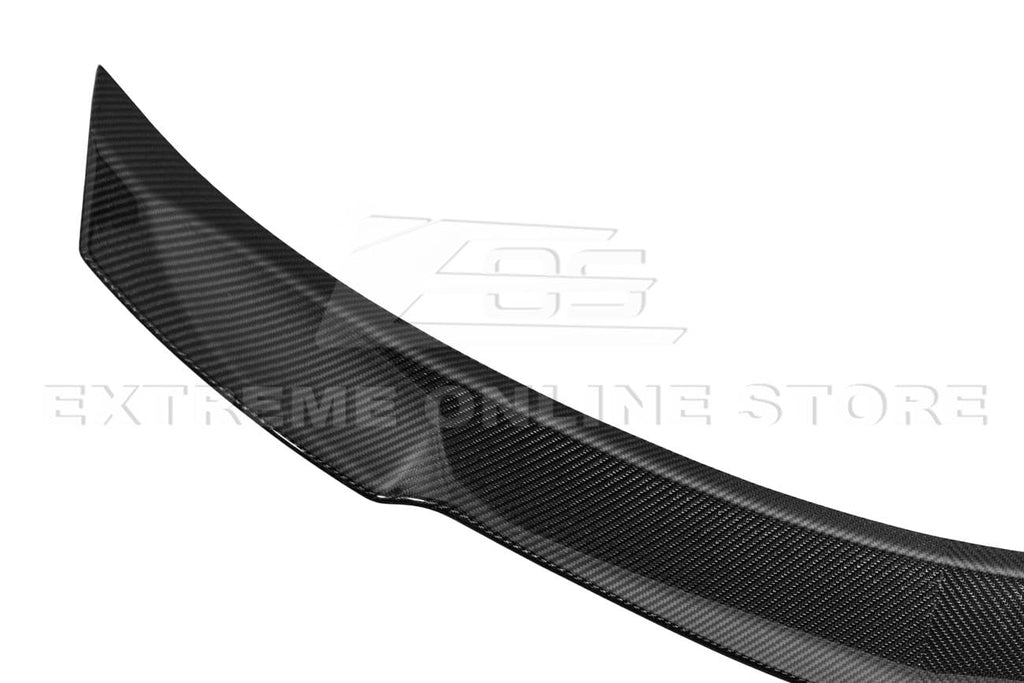 2023-Present Acura Integra Models | Extended Carbon Fiber Package Rear Trunk Lid Wing Spoiler (Carbon Fiber)