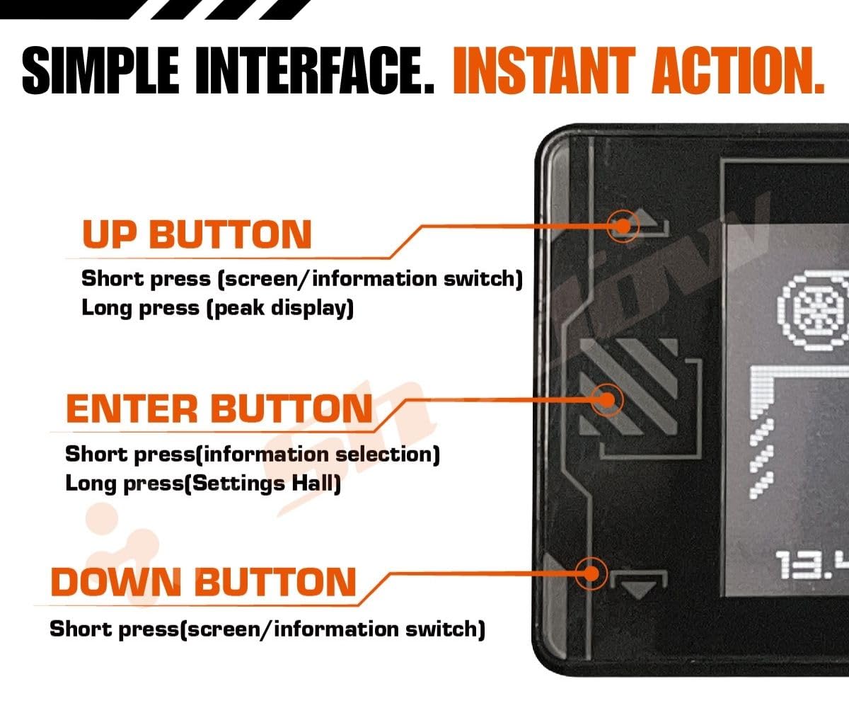 Shadow FD EVO OBD2 Digital Gauge Display
