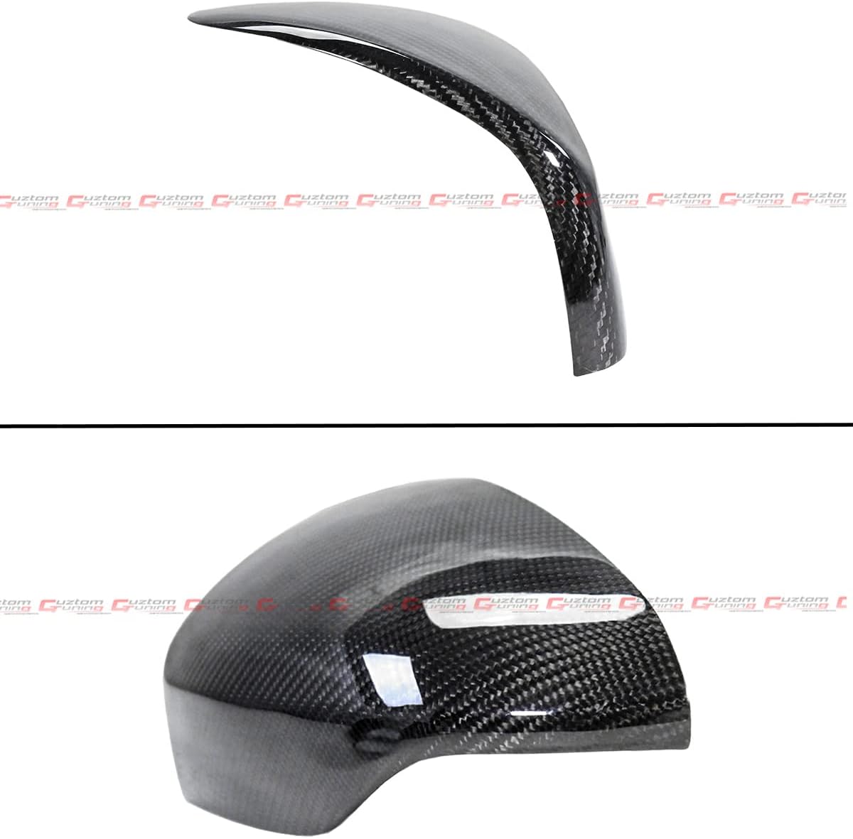 Full Real Carbon Fiber Mirror Covers Caps for 2022 2023 2024 Subaru WRX VB