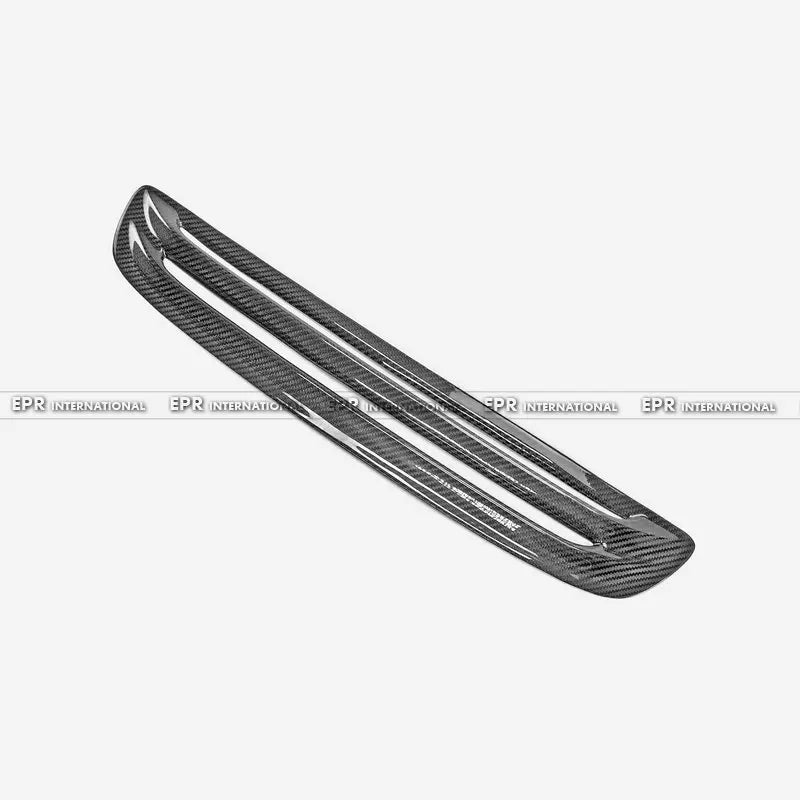 For Honda Civic Type R FL5 2023-2024 Carbon Fiber Hood Vent Trim-OE Type OEM Style-Dry Carbon 3K Weave-JDM Engine Heat Vent