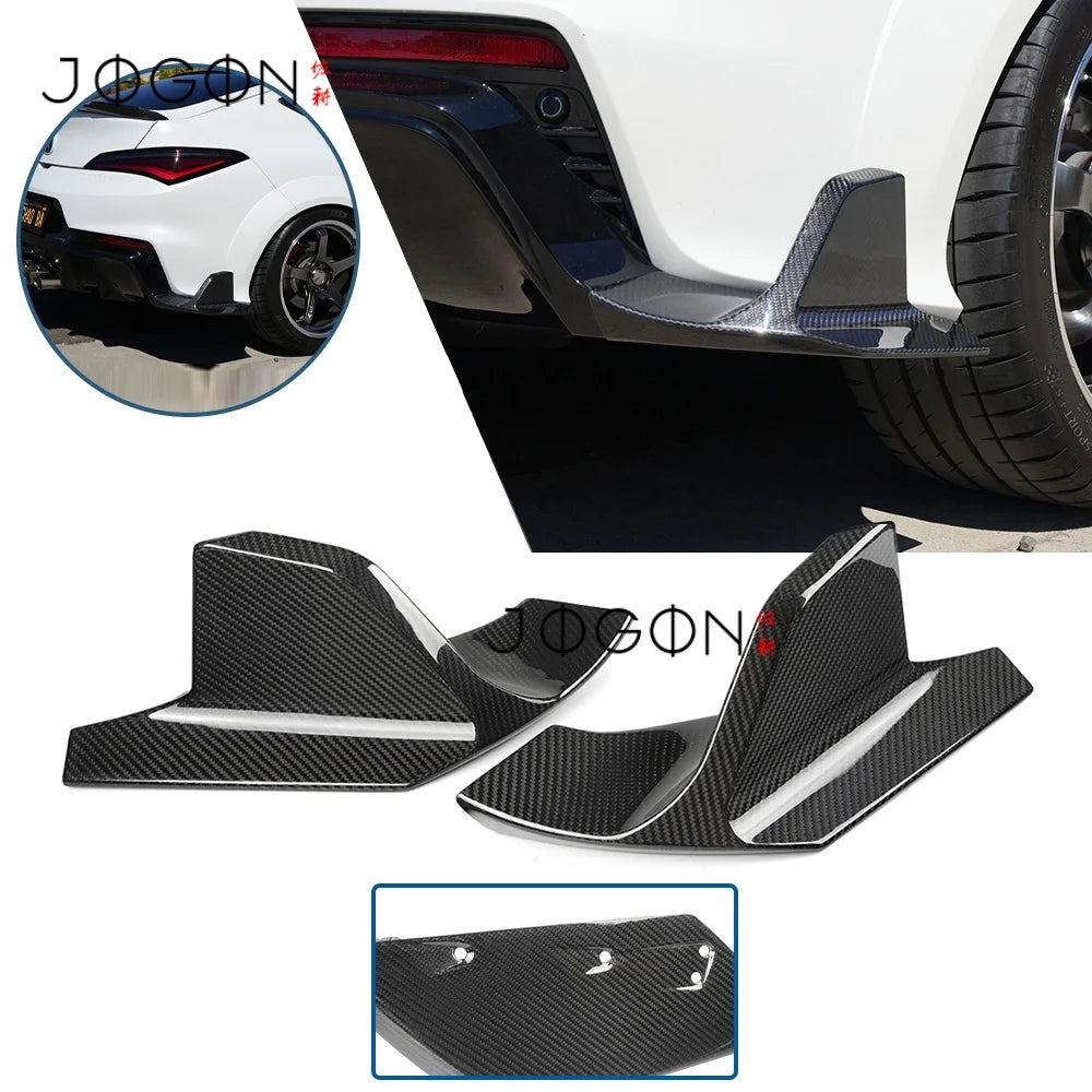 For Acura Integra Type S 2023 2024 2025 Carbon Exterior Car Rear Apron Side Air Vent Corner Splitter Rear Splat Accessories