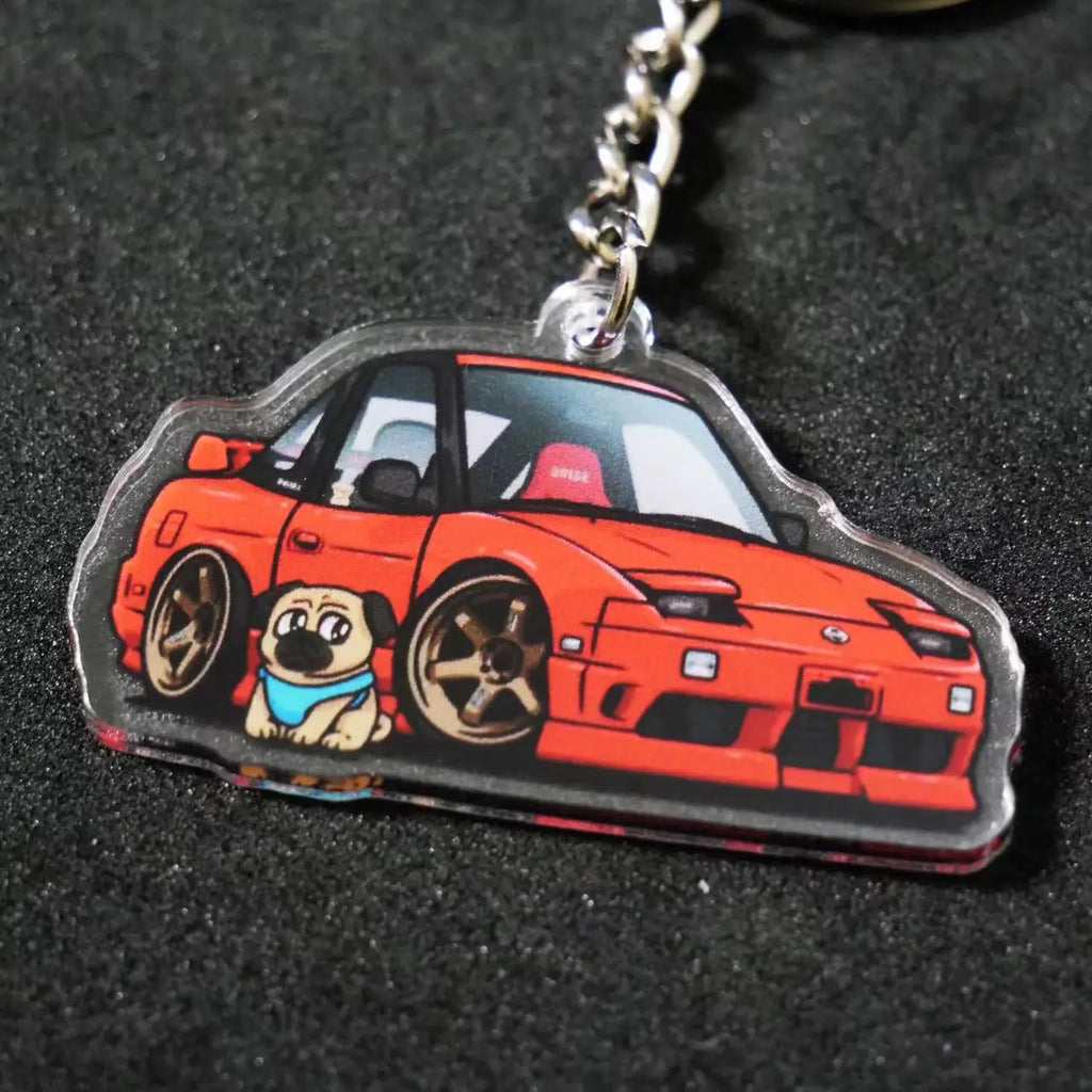JDM Cartoon Acrylic Keychain