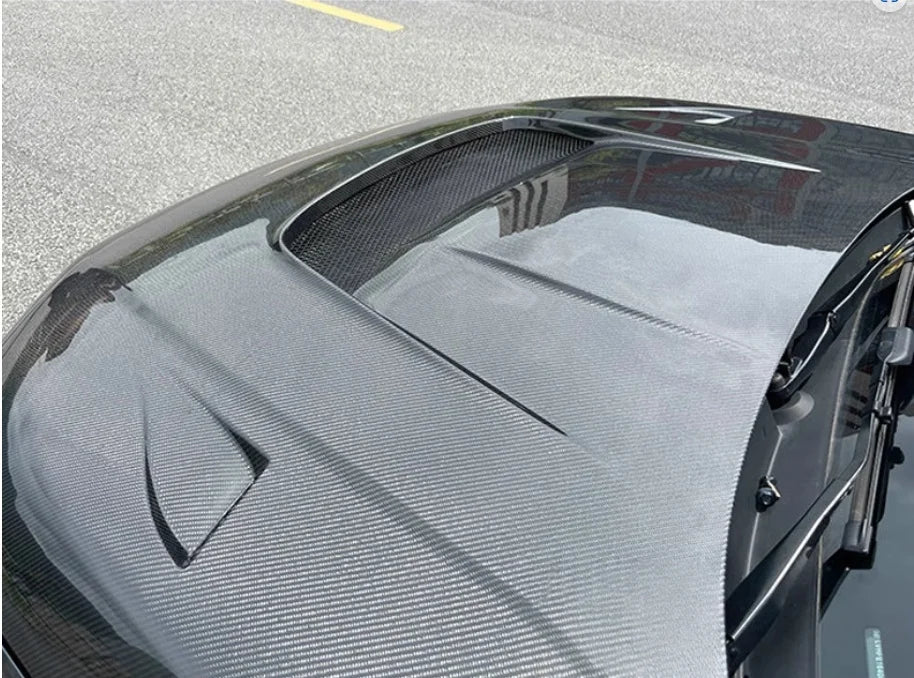 VARIS Style Carbon Fiber Hood Honda Civic 11TH Gen