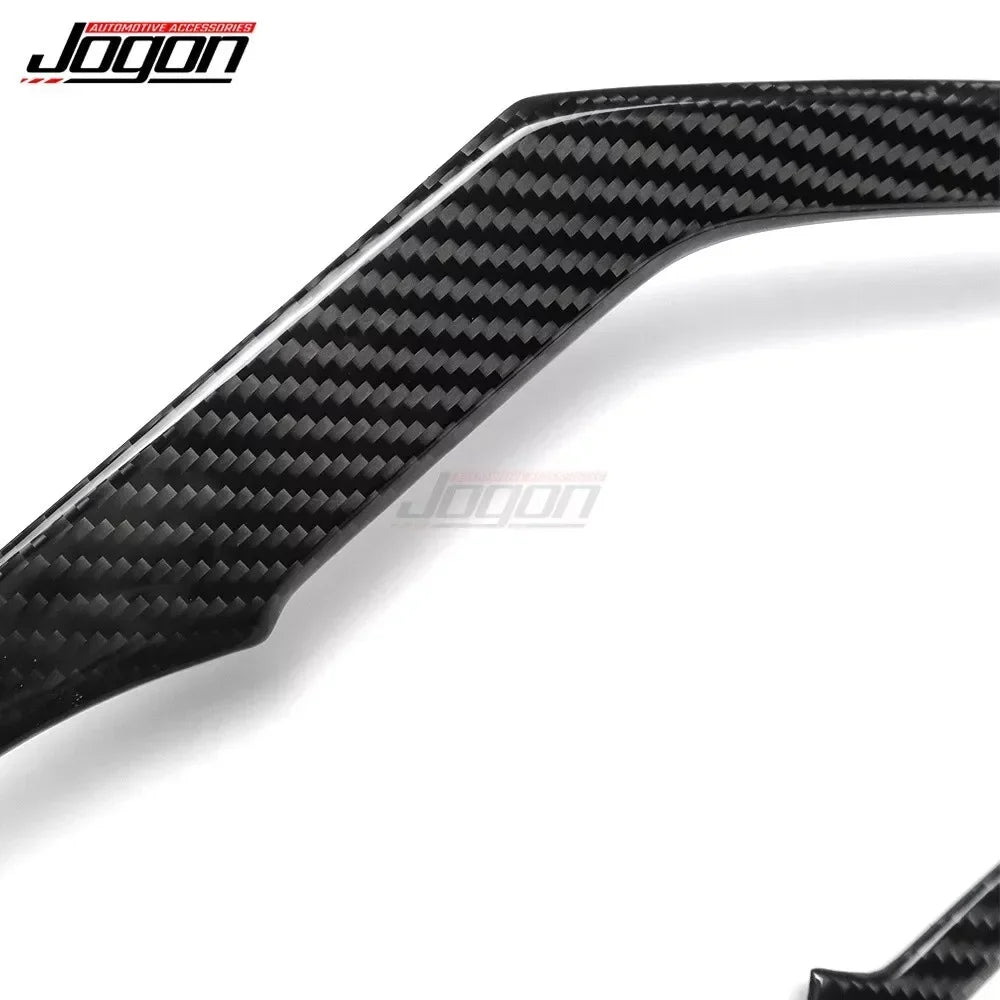 For Acura Integra DE4 DE5 Type S 2023 2024 2025 Inner Door Handle Cover Protection Decoration Trim Carbon Fiber Accessories