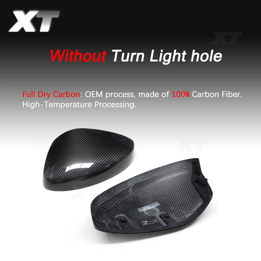 Carbon Fiber replacement cap for rear view mirror