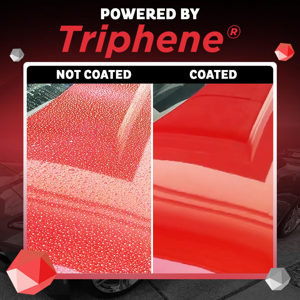 MAXLONE™ 20oz Car Spray with Triphene®, Quick Spray & Wipe All Purpose Waterless Detailer, Better Than Any Car Detailing Kit - Clean, Shine, Protect Paint, Glass, Wheels, and Trim Without Pre-Washing