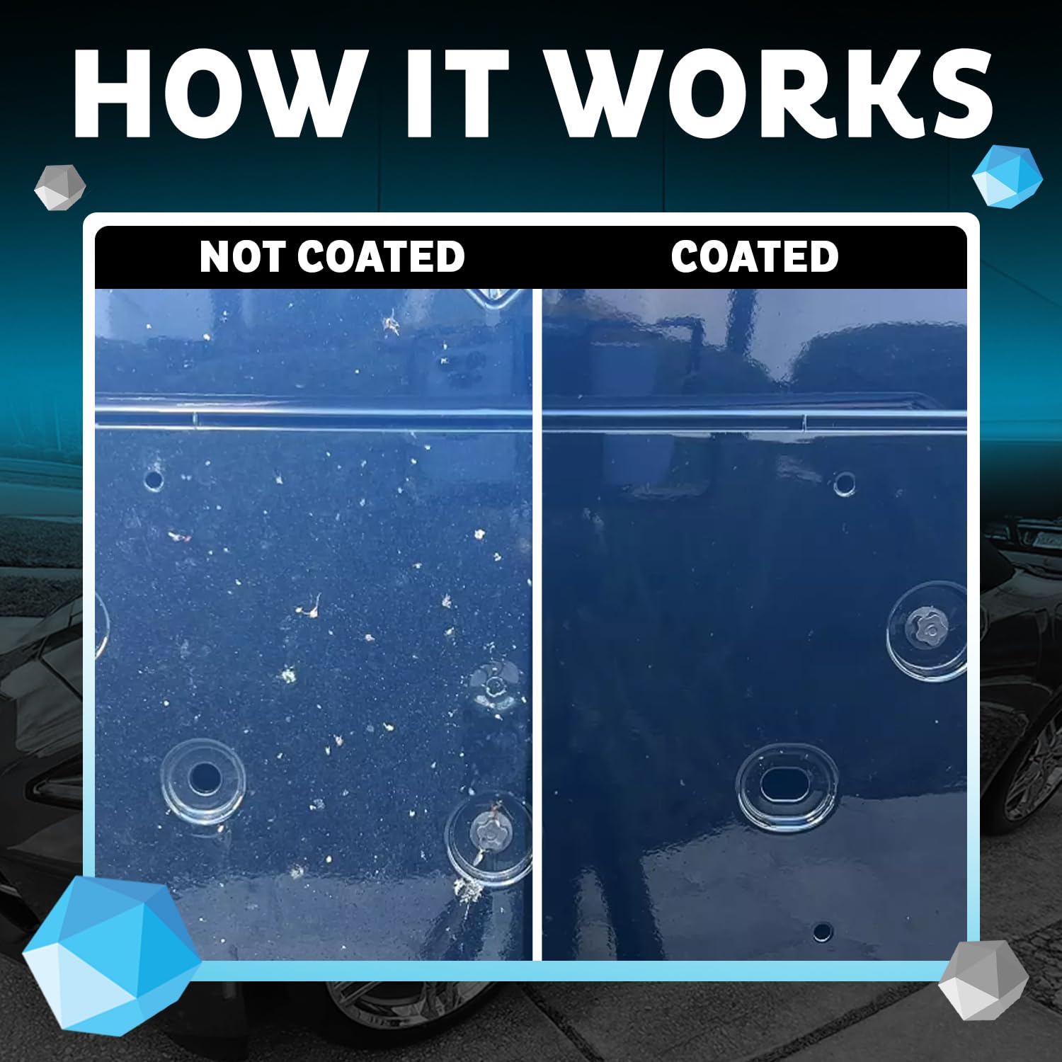 MAXLONE™ 20oz Car Spray with Triphene®, Quick Spray & Wipe All Purpose Waterless Detailer, Better Than Any Car Detailing Kit - Clean, Shine, Protect Paint, Glass, Wheels, and Trim Without Pre-Washing