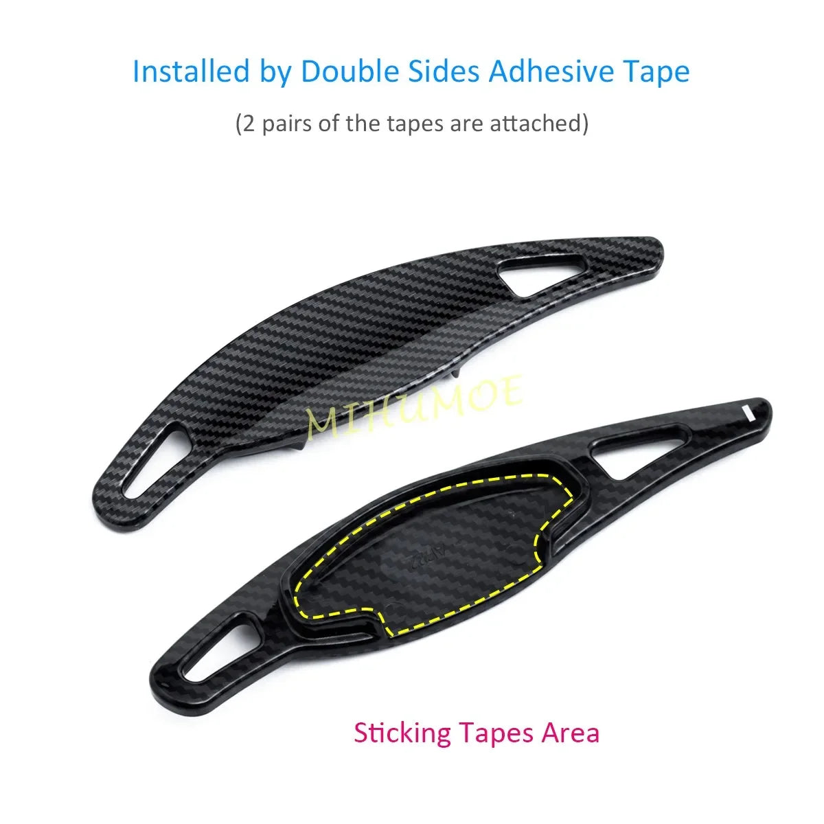 Acura Integra 2023 2024 2025 Steering Wheel Paddle Shifter Extension Accessories Carbon Fiber