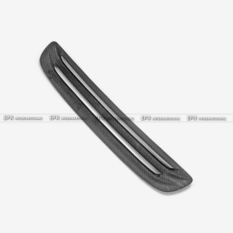 For Honda Civic Type R FL5 2023-2024 Carbon Fiber Hood Vent Trim-OE Type OEM Style-Dry Carbon 3K Weave-JDM Engine Heat Vent