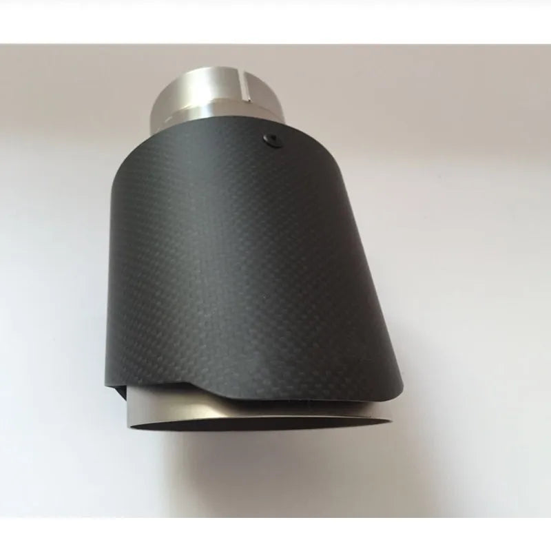 Matte Carbon Fiber Universal Exhaust Tip
