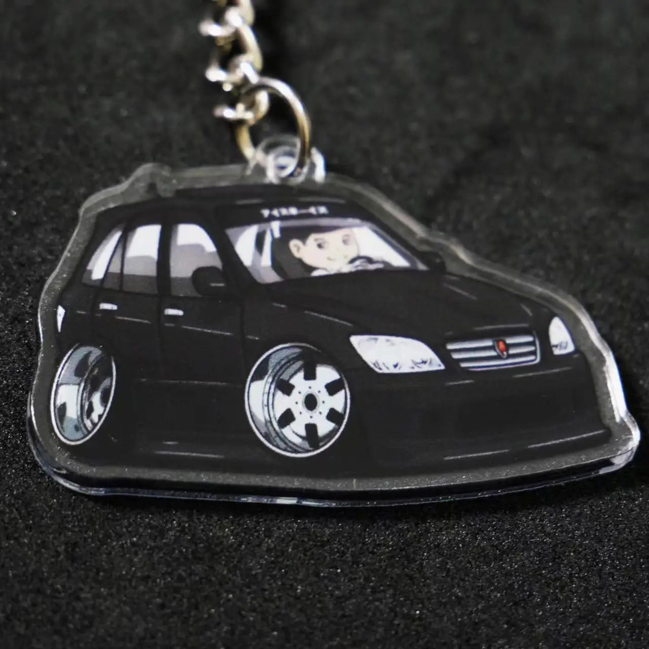 JDM Cartoon Acrylic Keychain