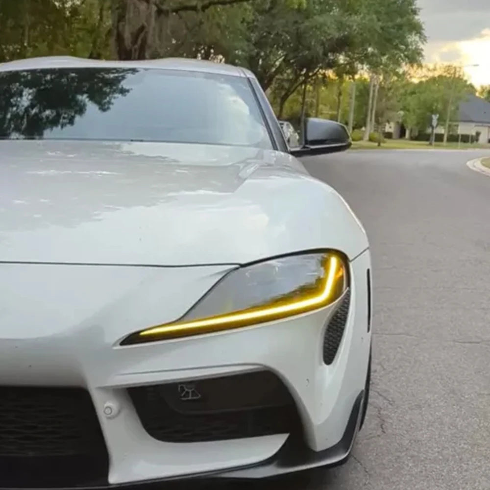 Yellow RED Amber bule DRL LED Boards For 2020-2024 Toyota Supra A90 A91 LED Headlight